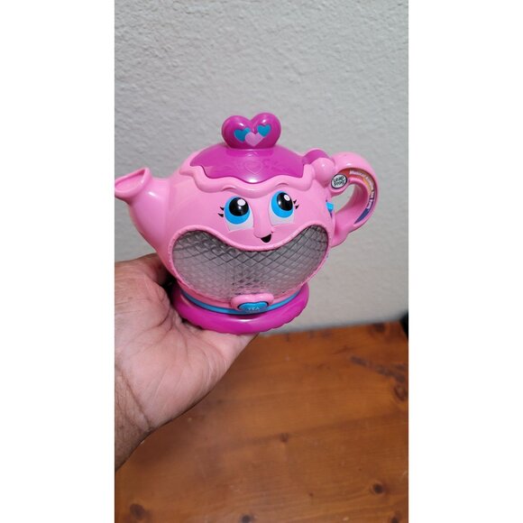 VTech Musical Pink Teapot Toy With Lights & Sounds - Picture 9 of 9